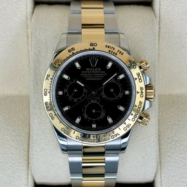 2021 Rolex Daytona 40mm 116503 Two-Tone Black Dial